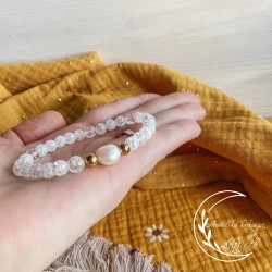 Náramek Ženství - říční perla