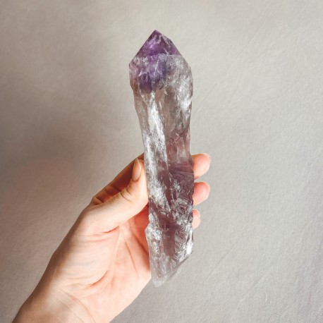 Ametystová špice - žezlo 296g