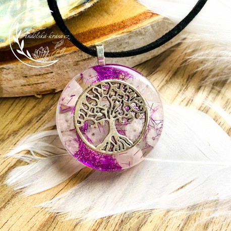 Orgonitový náhrdelník Láska Ženství Hormony