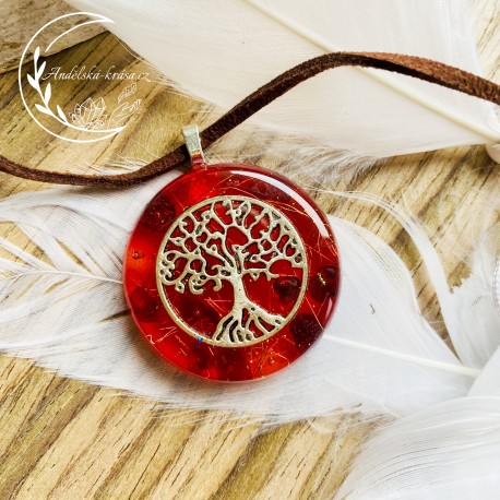 Orgonitový náhrdelník Odvaha Sebedůvěra