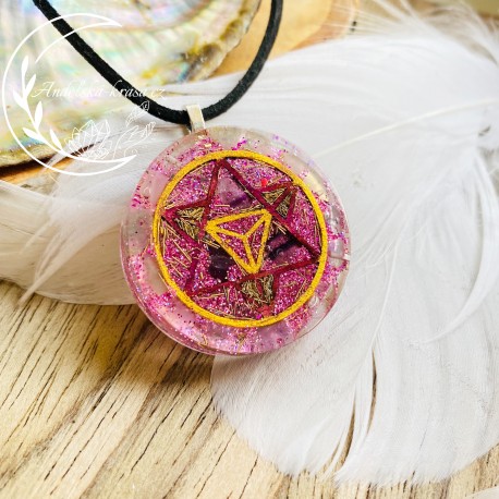 Orgonitový náhrdelník Merkaba ŽENSTVÍ