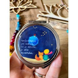 Zrcátko "Správně vidíme jen srdcem, princ"