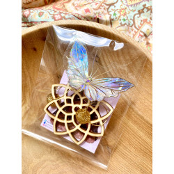 Náušnice boho soul ocel - Slunce