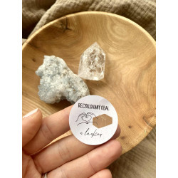 Samolepky recyklovaný obal - namaste