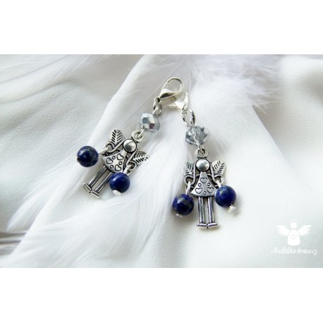 Andělka s lapisem lazuli