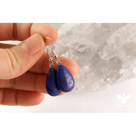 Náušnice kapky „Lapis Lazuli“
