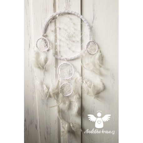 Lapač snů - čokoládový hnědý VELKÝ