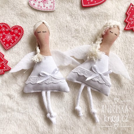 Andělka něhy lásky a čistoty 17cm